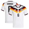 Niemcy Kimmich 6 Główna Koszulki Piłkarskie MŚ 2026 Krótki Rękaw Niemcy Kimmich 6 Główna Koszulki Piłkarskie MŚ 2026 Krótki Rękaw