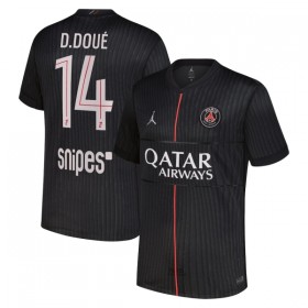 Paris Saint-Germain D. Doue 14 Jordan Czwarty Koszulki Piłkarskie 2025-26 Krótki Rękaw