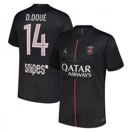 Paris Saint-Germain D. Doue 14 Jordan Czwarty Koszulki Piłkarskie 2025-26 Krótki Rękaw Paris Saint-Germain D. Doue 14 Jordan Czwarty Koszulki Piłkarskie 2025-26 Krótki Rękaw