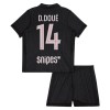 Paris Saint-Germain D. Doue 14 Jordan Dziecięca Czwarty Koszulki Piłkarskie 2025-26 Krótki Rękaw (+ Krótkie spodenki) Paris Saint-Germain D. Doue 14 Jordan Dziecięca Czwarty Koszulki Piłkarskie 2025-26 Krótki Rękaw (+ Krótkie spodenki)