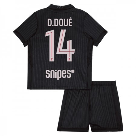 Paris Saint-Germain D. Doue 14 Jordan Dziecięca Czwarty Koszulki Piłkarskie 2025-26 Krótki Rękaw (+ Krótkie spodenki) Paris Saint-Germain D. Doue 14 Jordan Dziecięca Czwarty Koszulki Piłkarskie 2025-26 Krótki Rękaw (+ Krótkie spodenki)