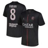 Paris Saint-Germain Fabian 8 Jordan Czwarty Koszulki Piłkarskie 2025-26 Krótki Rękaw Paris Saint-Germain Fabian 8 Jordan Czwarty Koszulki Piłkarskie 2025-26 Krótki Rękaw