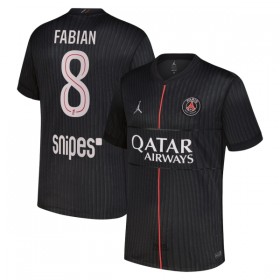 Paris Saint-Germain Fabian 8 Jordan Czwarty Koszulki Piłkarskie 2025-26 Krótki Rękaw