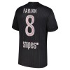 Paris Saint-Germain Fabian 8 Jordan Czwarty Koszulki Piłkarskie 2025-26 Krótki Rękaw
