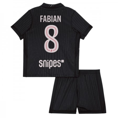 Paris Saint-Germain Fabian 8 Jordan Dziecięca Czwarty Koszulki Piłkarskie 2025-26 Krótki Rękaw (+ Krótkie spodenki) Paris Saint-Germain Fabian 8 Jordan Dziecięca Czwarty Koszulki Piłkarskie 2025-26 Krótki Rękaw (+ Krótkie spodenki)
