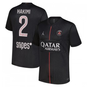 Paris Saint-Germain Hakimi 2 Jordan Czwarty Koszulki Piłkarskie 2025-26 Krótki Rękaw