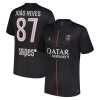 Paris Saint-Germain Joao Neves 87 Jordan Czwarty Koszulki Piłkarskie 2025-26 Krótki Rękaw Paris Saint-Germain Joao Neves 87 Jordan Czwarty Koszulki Piłkarskie 2025-26 Krótki Rękaw