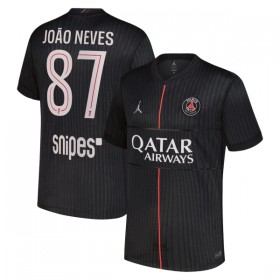 Paris Saint-Germain Joao Neves 87 Jordan Czwarty Koszulki Piłkarskie 2025-26 Krótki Rękaw