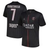 Paris Saint-Germain Kvaratskhelia 7 Jordan Czwarty Koszulki Piłkarskie 2025-26 Krótki Rękaw Paris Saint-Germain Kvaratskhelia 7 Jordan Czwarty Koszulki Piłkarskie 2025-26 Krótki Rękaw