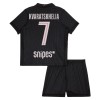 Paris Saint-Germain Kvaratskhelia 7 Jordan Dziecięca Czwarty Koszulki Piłkarskie 2025-26 Krótki Rękaw (+ Krótkie spodenki) Paris Saint-Germain Kvaratskhelia 7 Jordan Dziecięca Czwarty Koszulki Piłkarskie 2025-26 Krótki Rękaw (+ Krótkie spodenki)