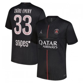 Paris Saint-Germain Zaire-Emery 33 Jordan Czwarty Koszulki Piłkarskie 2025-26 Krótki Rękaw