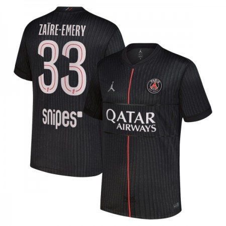 Paris Saint-Germain Zaire-Emery 33 Jordan Czwarty Koszulki Piłkarskie 2025-26 Krótki Rękaw Paris Saint-Germain Zaire-Emery 33 Jordan Czwarty Koszulki Piłkarskie 2025-26 Krótki Rękaw