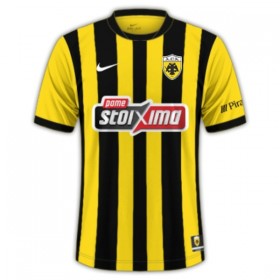 AEK Athens Główna Koszulki Piłkarskie 2025-26 Krótki Rękaw
