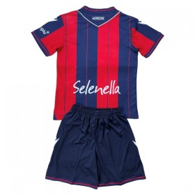 Bologna Dziecięca Główna Koszulki Piłkarskie 2025-26 Krótki Rękaw (+ Krótkie spodenki)