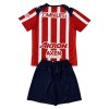 Chivas de Chivas de Guadalajara Dziecięca Główna Koszulki Piłkarskie 2025-26 Krótki Rękaw (+ Krótkie spodenki)