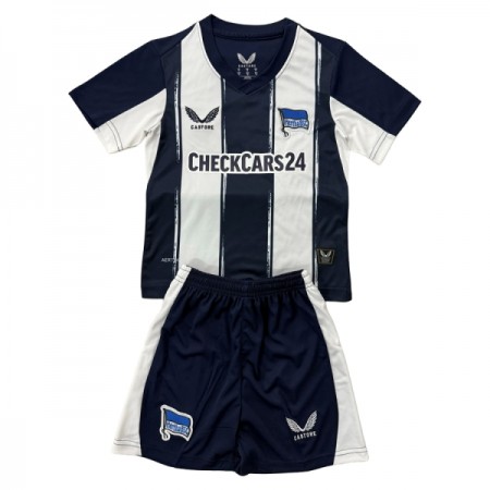 Hertha BSC Dziecięca Główna Koszulki Piłkarskie 2025-26 Krótki Rękaw (+ Krótkie spodenki) Hertha BSC Dziecięca Główna Koszulki Piłkarskie 2025-26 Krótki Rękaw (+ Krótkie spodenki)