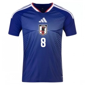 Japonia Minamino 8 Główna Koszulki Piłkarskie MŚ 2026 Krótki Rękaw