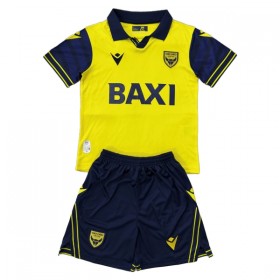 Oxford United Dziecięca Główna Koszulki Piłkarskie 2025-26 Krótki Rękaw (+ Krótkie spodenki)