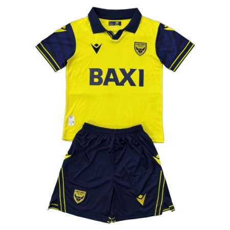 Oxford United Dziecięca Główna Koszulki Piłkarskie 2025-26 Krótki Rękaw (+ Krótkie spodenki) Oxford United Dziecięca Główna Koszulki Piłkarskie 2025-26 Krótki Rękaw (+ Krótkie spodenki)