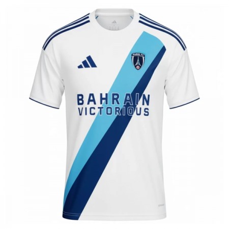 Paris FC Precz Koszulki Piłkarskie 2025-26 Krótki Rękaw Paris FC Precz Koszulki Piłkarskie 2025-26 Krótki Rękaw