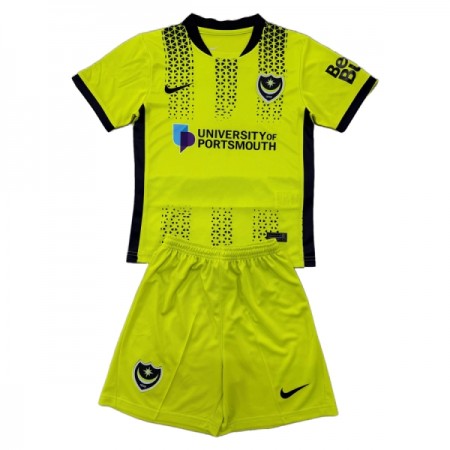 Portsmouth Dziecięca Trzeciej Koszulki Piłkarskie 2025-26 Krótki Rękaw (+ Krótkie spodenki) Portsmouth Dziecięca Trzeciej Koszulki Piłkarskie 2025-26 Krótki Rękaw (+ Krótkie spodenki)