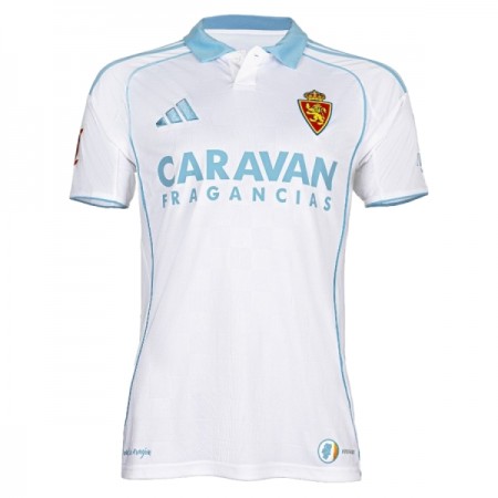 Real Zaragoza Główna Koszulki Piłkarskie 2025-26 Krótki Rękaw Real Zaragoza Główna Koszulki Piłkarskie 2025-26 Krótki Rękaw