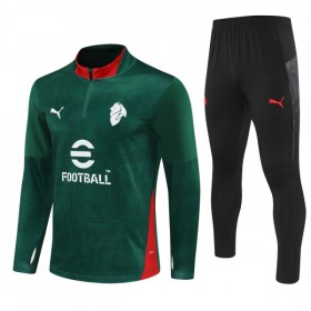 AC Milan 2025-26 Treningowa Ćwiartka-Suwak Zielony