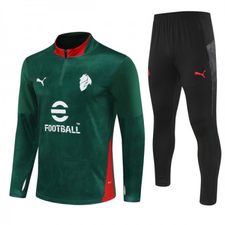 AC Milan 2025-26 Treningowa Ćwiartka-Suwak Zielony AC Milan 2025-26 Treningowa Ćwiartka-Suwak Zielony
