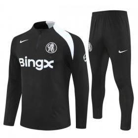 Chelsea 2025-26 Treningowa Ćwiartka-Suwak Czarny
