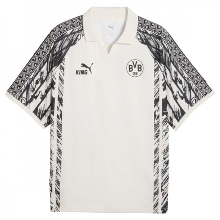 Borussia Dortmund Lifestyle Retro Koszulki Piłkarskie 2026-27 Krótki Rękaw Borussia Dortmund Lifestyle Retro Koszulki Piłkarskie 2026-27 Krótki Rękaw
