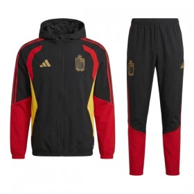 Belgia 2026-27 Kurtka Treningowa Kapturem Czarny