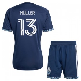 Vancouver Whitecaps Muller 13 Dziecięca Precz Koszulki Piłkarskie 2026 Krótki Rękaw (+ Krótkie spodenki)
