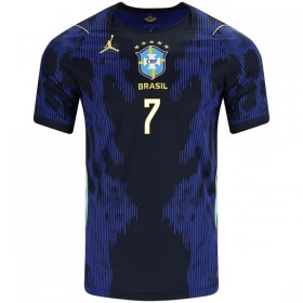 Brazylia Vini JR. 7 Precz Koszulki Piłkarskie MŚ 2026 Krótki Rękaw