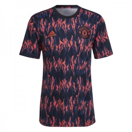 Manchester United Pre-Match Koszulki Piłkarskie 2025-26 Czarny Krótki Rękaw Manchester United Pre-Match Koszulki Piłkarskie 2025-26 Czarny Krótki Rękaw