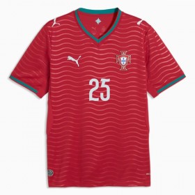 Portugalia Nuno Mendes 25 Główna Koszulki Piłkarskie MŚ 2026 Krótki Rękaw
