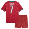 Portugalia Ronaldo 7 Dziecięca Główna Koszulki Piłkarskie MŚ 2026 Krótki Rękaw (+ Krótkie spodenki) Portugalia Ronaldo 7 Dziecięca Główna Koszulki Piłkarskie MŚ 2026 Krótki Rękaw (+ Krótkie spodenki)