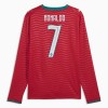 Portugalia Ronaldo 7 Główna Koszulki Piłkarskie MŚ 2026 Długi Rękaw Portugalia Ronaldo 7 Główna Koszulki Piłkarskie MŚ 2026 Długi Rękaw