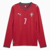 Portugalia Ronaldo 7 Główna Koszulki Piłkarskie MŚ 2026 Długi Rękaw