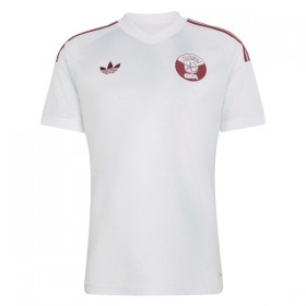 Qatar Precz Koszulki Piłkarskie MŚ 2026 Krótki Rękaw