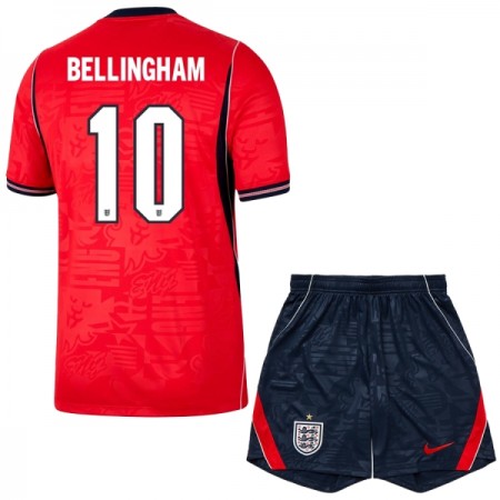 Anglia Bellingham 10 Dziecięca Precz Koszulki Piłkarskie MŚ 2026 Krótki Rękaw (+ Krótkie spodenki) Anglia Bellingham 10 Dziecięca Precz Koszulki Piłkarskie MŚ 2026 Krótki Rękaw (+ Krótkie spodenki)