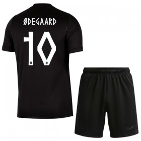 Norwegia Odegaard 10 Dziecięca Precz Koszulki Piłkarskie MŚ 2026 Krótki Rękaw (+ Krótkie spodenki)