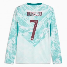 Portugalia Ronaldo 7 Precz Koszulki Piłkarskie MŚ 2026 Długi Rękaw