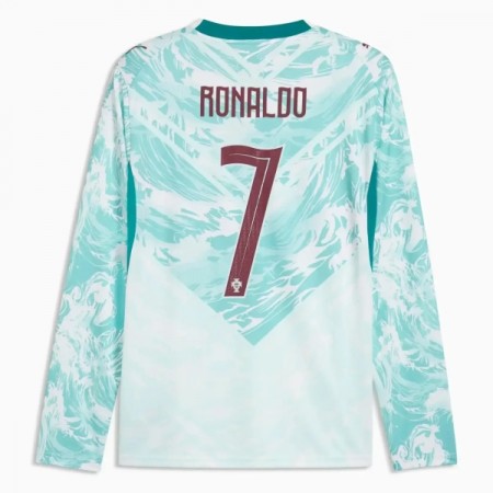 Portugalia Ronaldo 7 Precz Koszulki Piłkarskie MŚ 2026 Długi Rękaw Portugalia Ronaldo 7 Precz Koszulki Piłkarskie MŚ 2026 Długi Rękaw