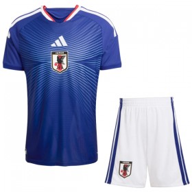 Japonia Dziecięca Główna Koszulki Piłkarskie MŚ 2026 Krótki Rękaw (+ Krótkie spodenki)