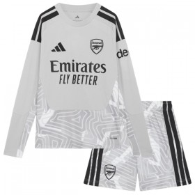 Arsenal Bramkarskie Dziecięca Główna Koszulki Piłkarskie 2026-27 Długi Rękaw (+ Krótkie spodenki)