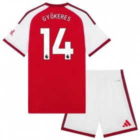 Arsenal Gyokeres 14 Dziecięca Główna Koszulki Piłkarskie 2026-27 Krótki Rękaw (+ Krótkie spodenki)