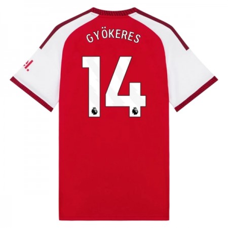 Arsenal Gyokeres 14 Główna Koszulki Piłkarskie 2026-27 Krótki Rękaw Arsenal Gyokeres 14 Główna Koszulki Piłkarskie 2026-27 Krótki Rękaw