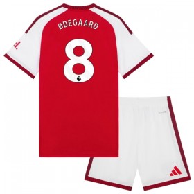 Arsenal Odegaard 8 Dziecięca Główna Koszulki Piłkarskie 2026-27 Krótki Rękaw (+ Krótkie spodenki)