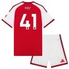 Arsenal Rice 41 Dziecięca Główna Koszulki Piłkarskie 2026-27 Krótki Rękaw (+ Krótkie spodenki) Arsenal Rice 41 Dziecięca Główna Koszulki Piłkarskie 2026-27 Krótki Rękaw (+ Krótkie spodenki)