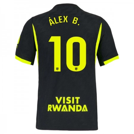 Atlético Madryt Alex B. 10 Precz Koszulki Piłkarskie 2026-27 Krótki Rękaw